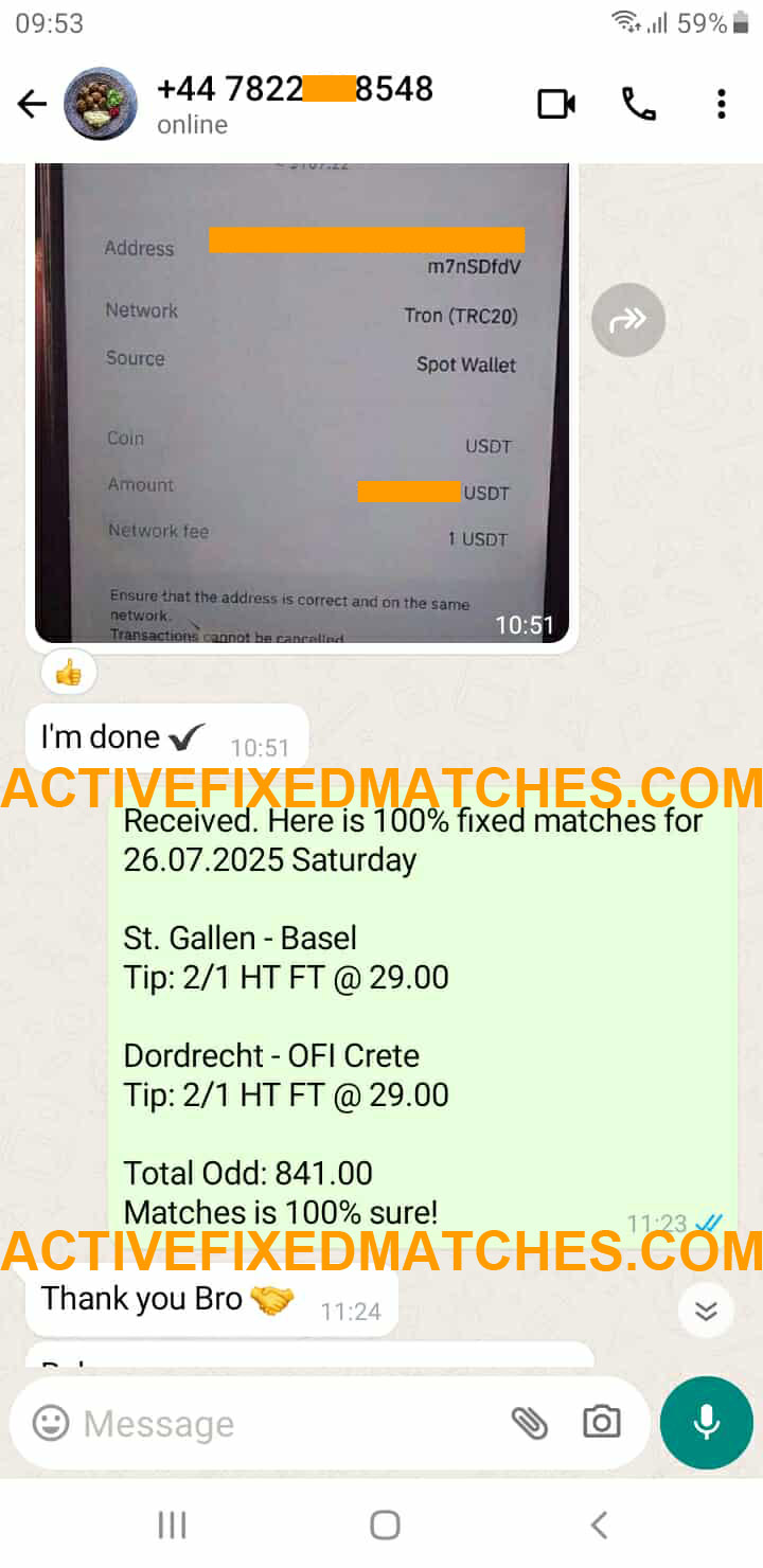 Fixed Matches