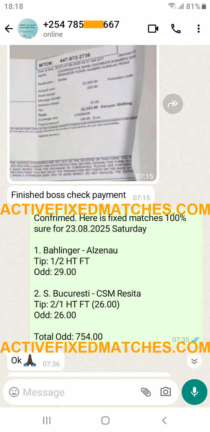 Fixed Matches HT/FT